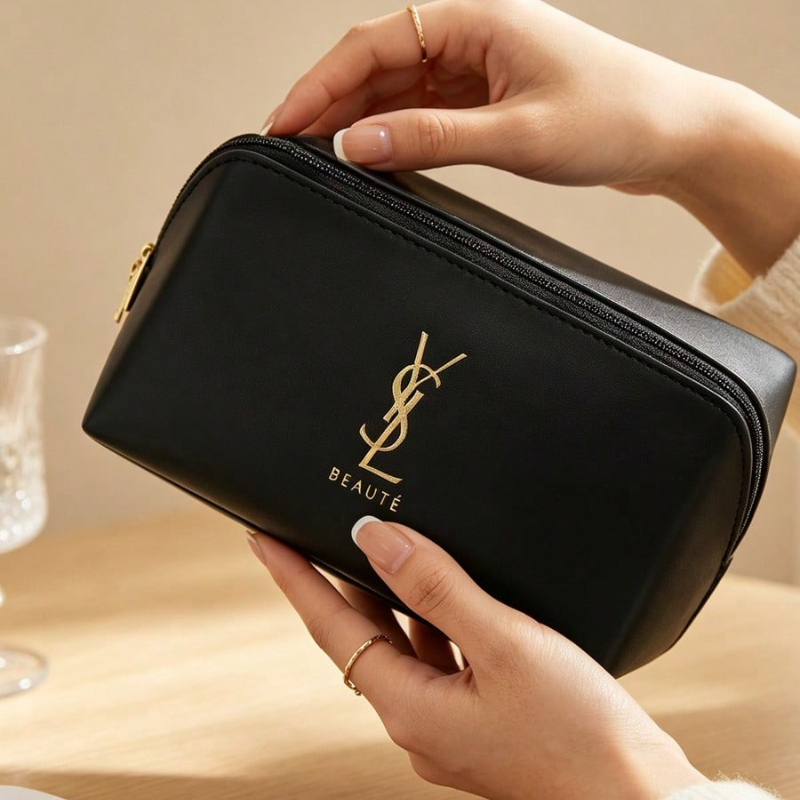 Women Bags Ysl - YSL Large Capacity Cosmetic Bag Women