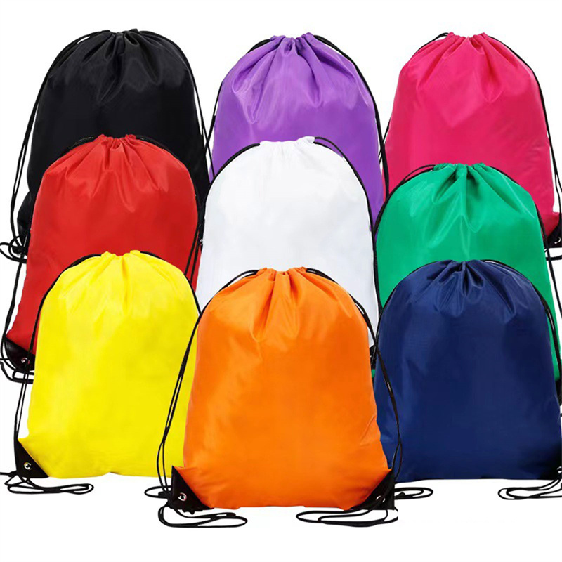 Women'S Yoga Bags - 1pc Drawstring Backpack Bag with Reflective