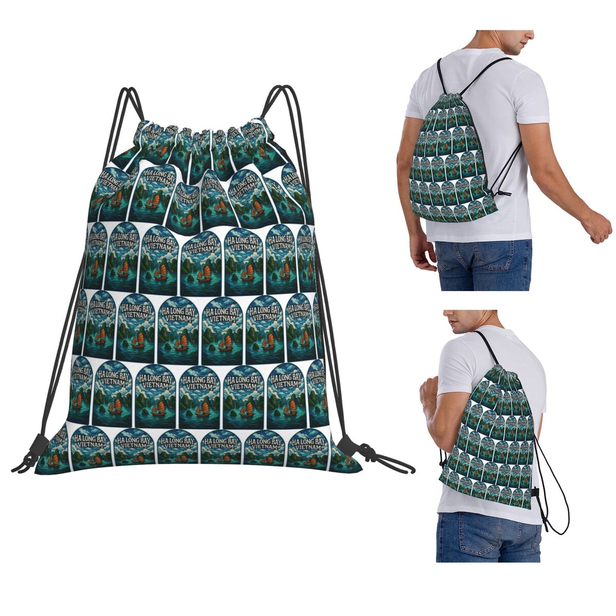 Women Bags Vietnam - Ha Long Bay Vietnam Stained Glass