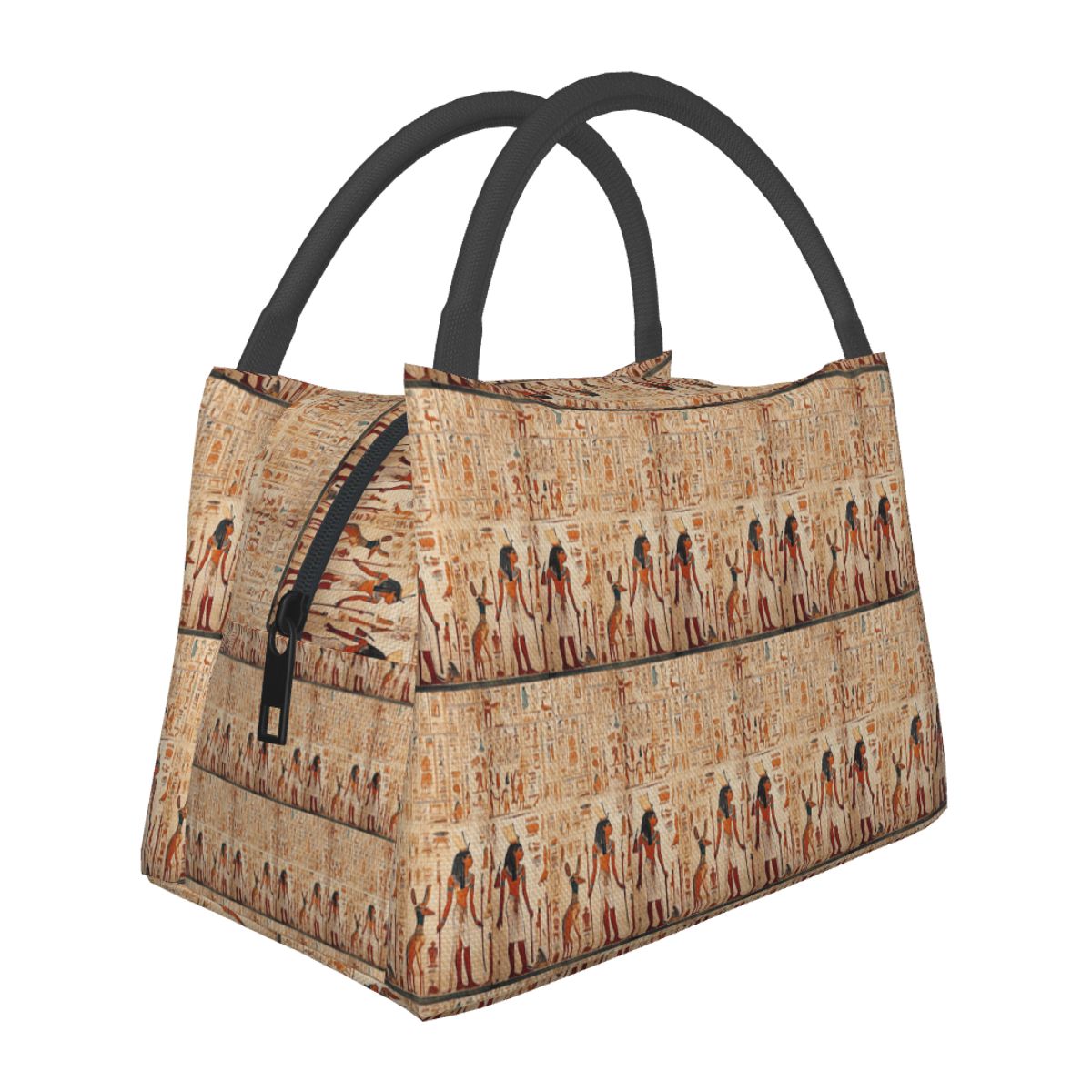 Women Bags Egypt - Ancient Egypt Mural Egyptian Mythology Insulated