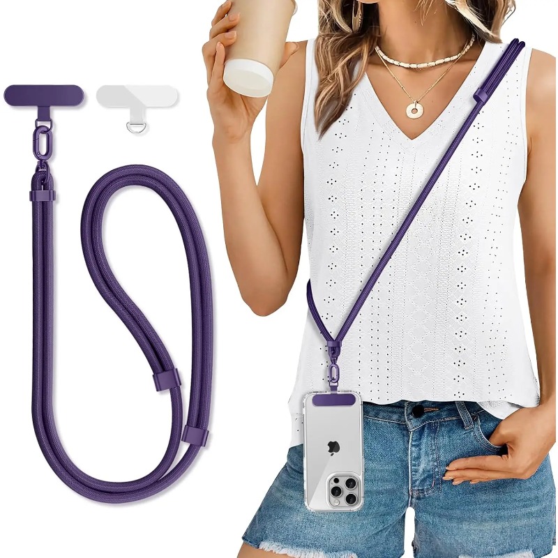 Universal Adjustable Phone Lan - Phone Bag Crossbody 评论和价格