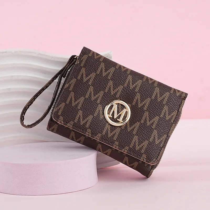 Threefold Zipper Wallet with L - Women Bags And Purses 评论和价格