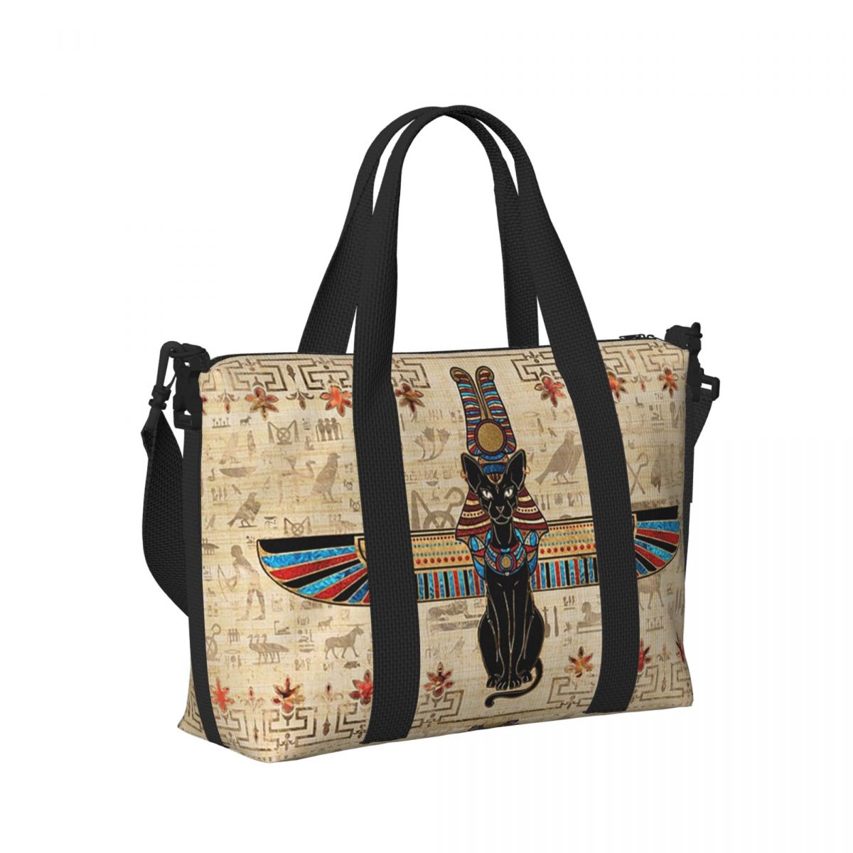 Egyptian Cat Egypt Hieroglyphi - Women Bags Egypt 评论和价格