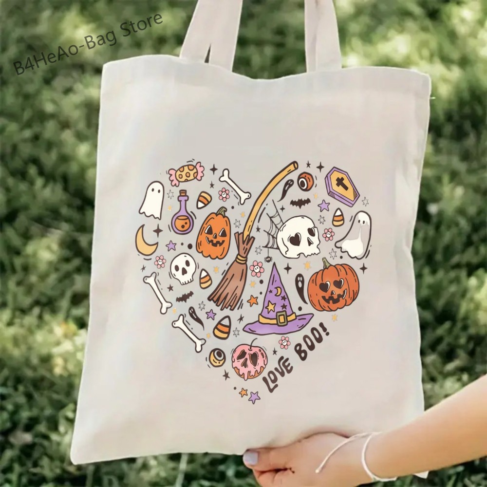 Halloween Spooky Theme Canvas  - Women'S Yoga Bags 评论和价格