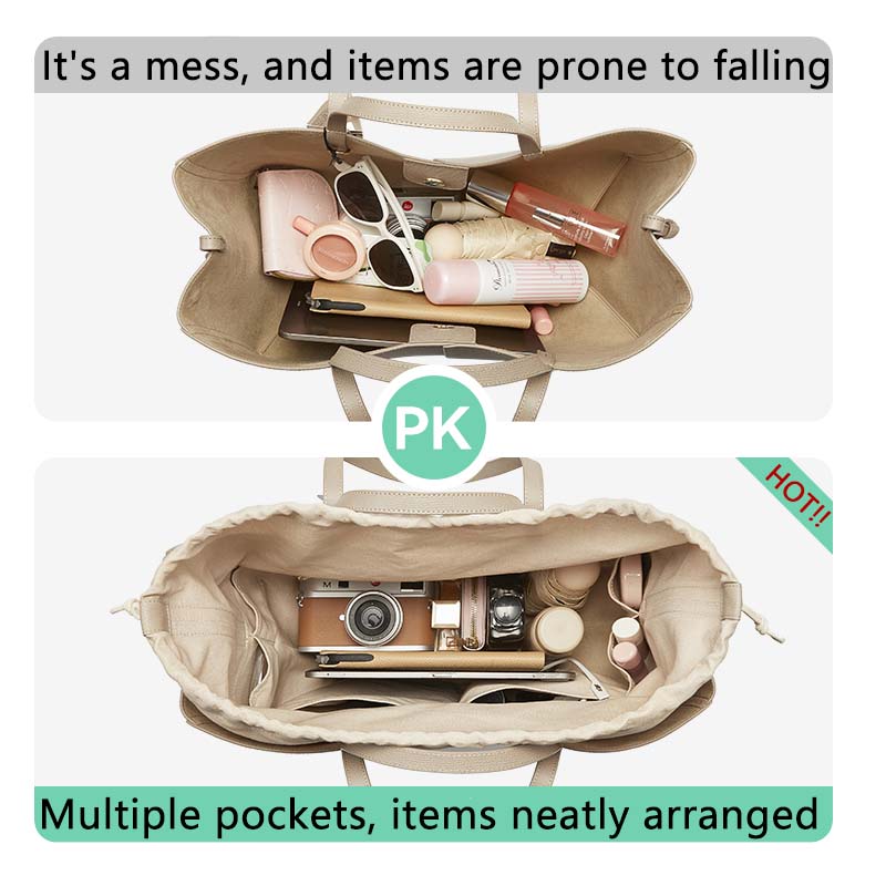 Bag Lining Storage Purse Fit F - Women Bags And Purses 评论和价格