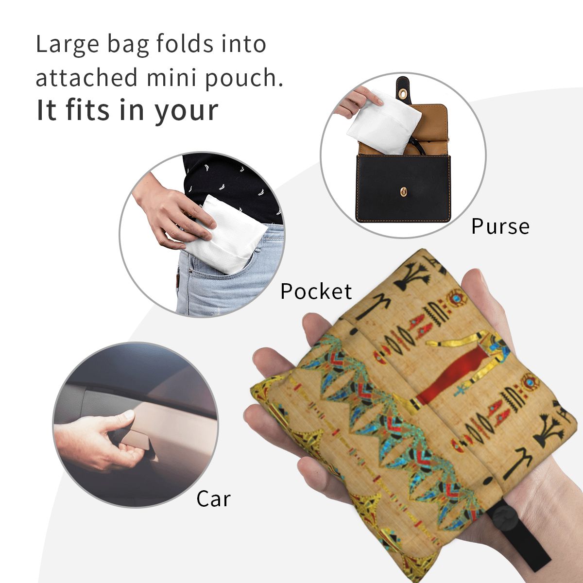 Fashion Printing Egyptian Mut  - Women Bags Egypt 评论和价格