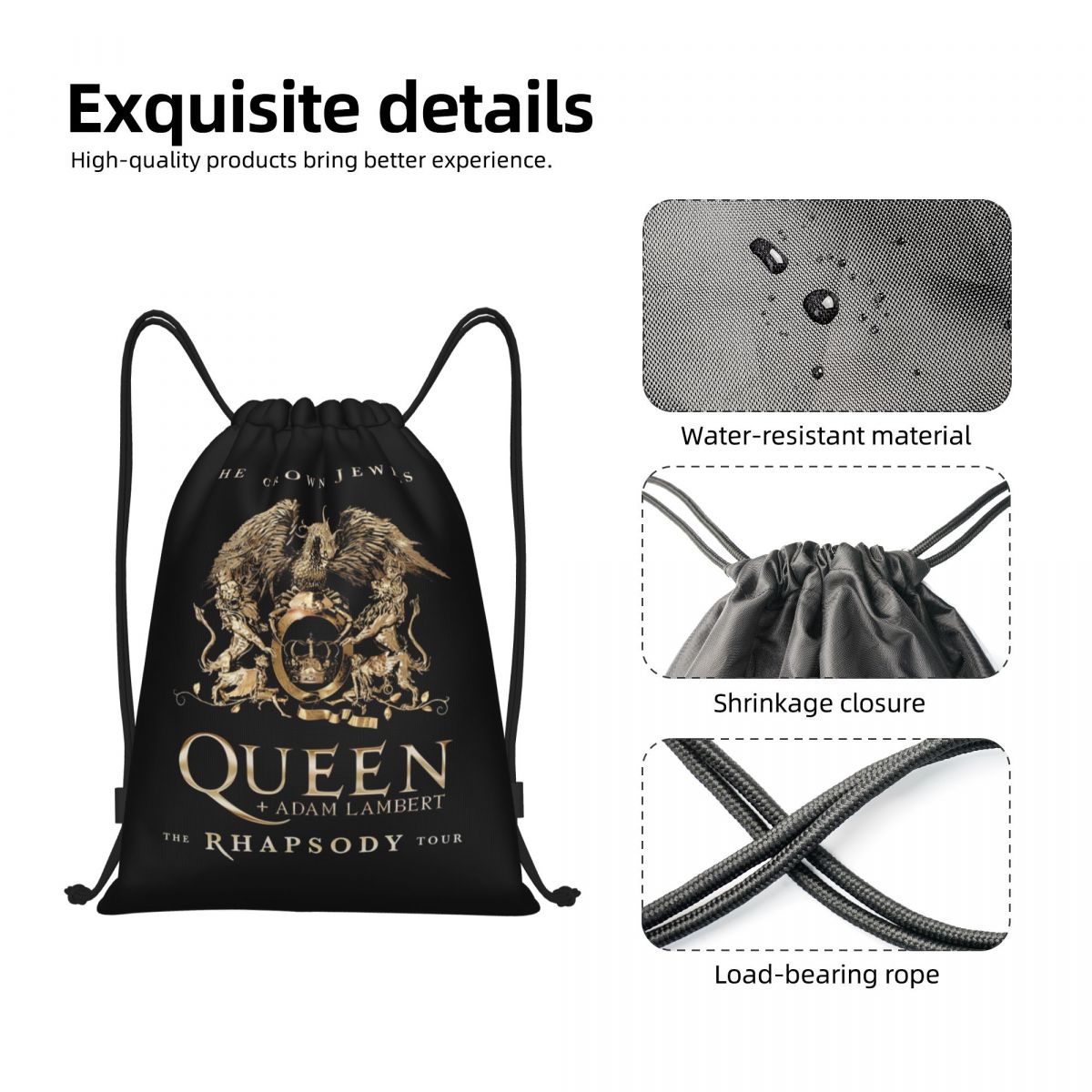 Custom Freddie Mercury Crown D - Women'S Yoga Bags 评论和价格
