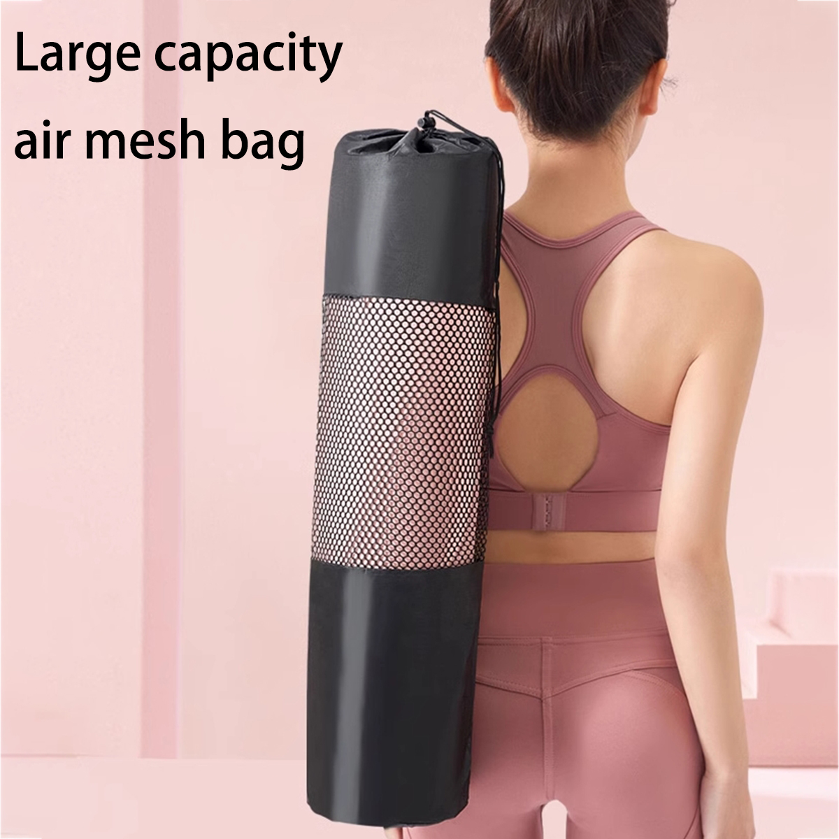 1 Breathable Yoga Mat Storage  - Women'S Yoga Bags 评论和价格