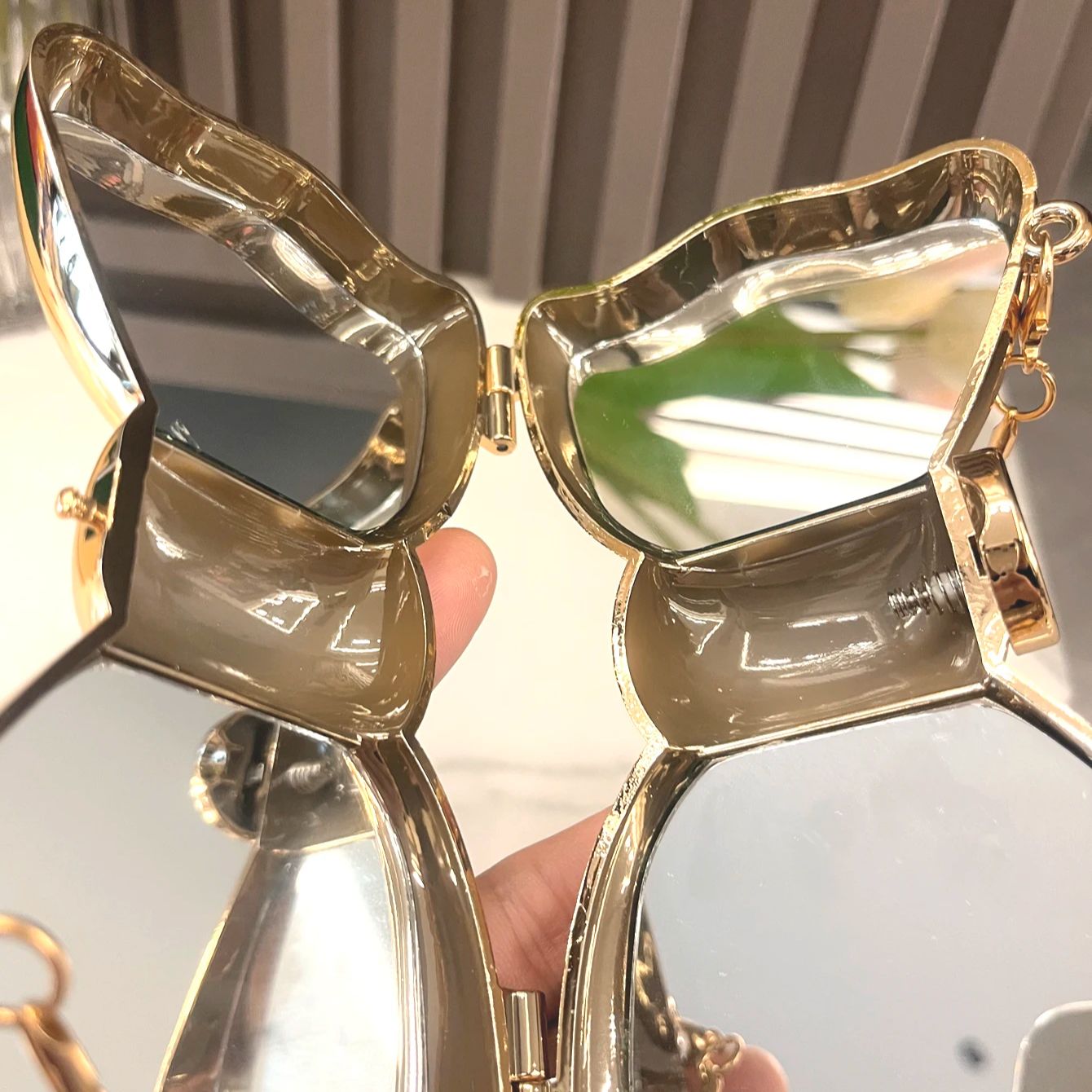 Golden Evening bag  Purses and - Clutch Bag Evening 评论和价格