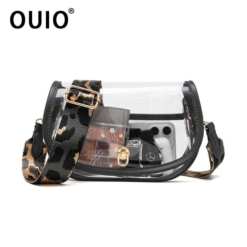 OUIO Phone Pouch Fashion Clear - Women Bags And Purses 评论和价格