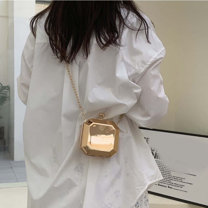 Mini Luxury Gold Party Evening - Clutch Bag Evening 评论和价格