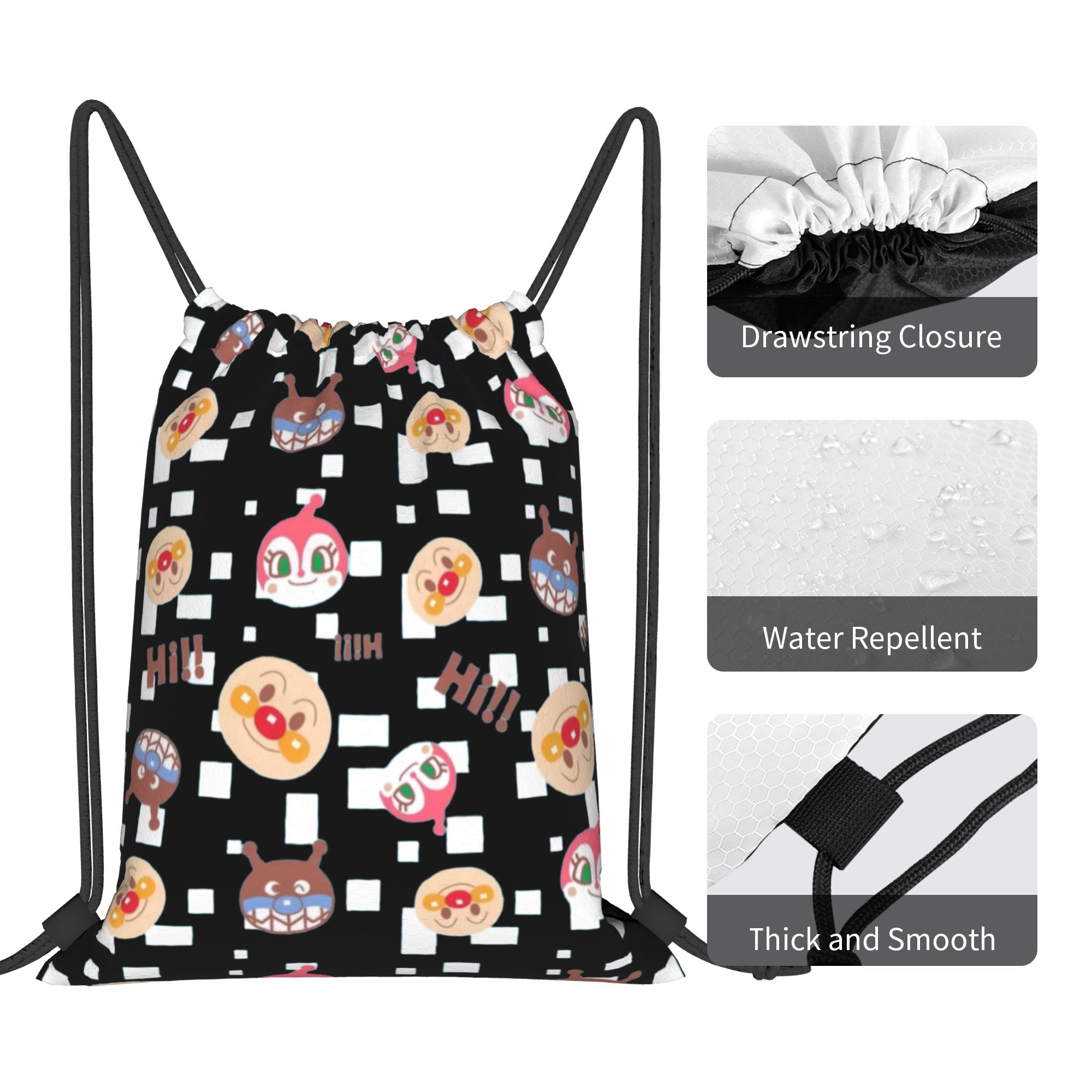 Custom Anpanmans Drawstring Ba - Women'S Yoga Bags 评论和价格