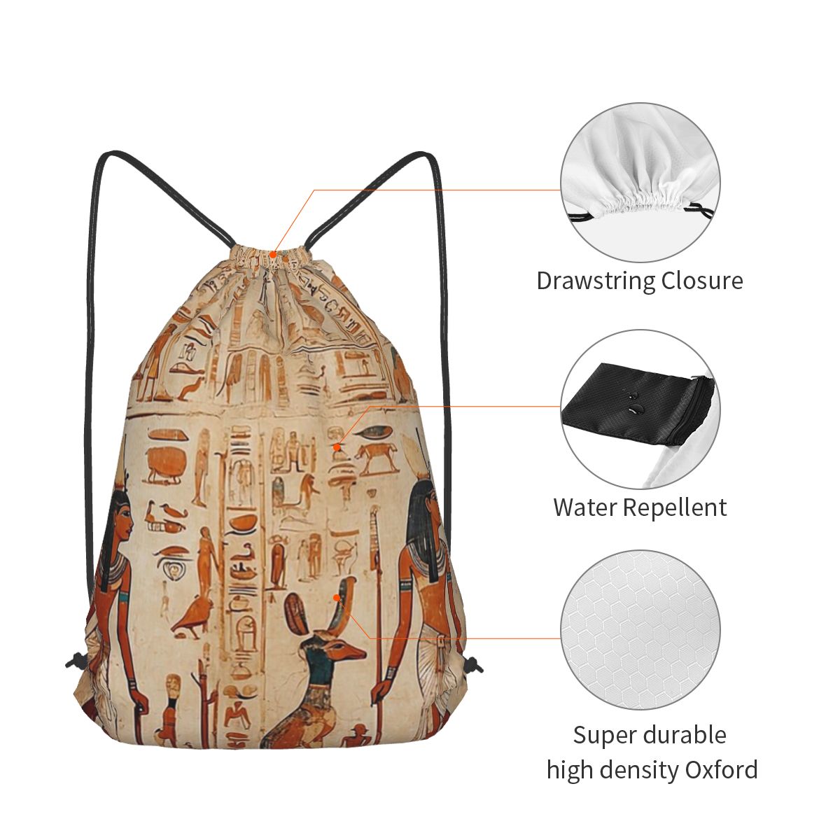 Ancient Egypt Mural Egyptian M - Women Bags Egypt 评论和价格