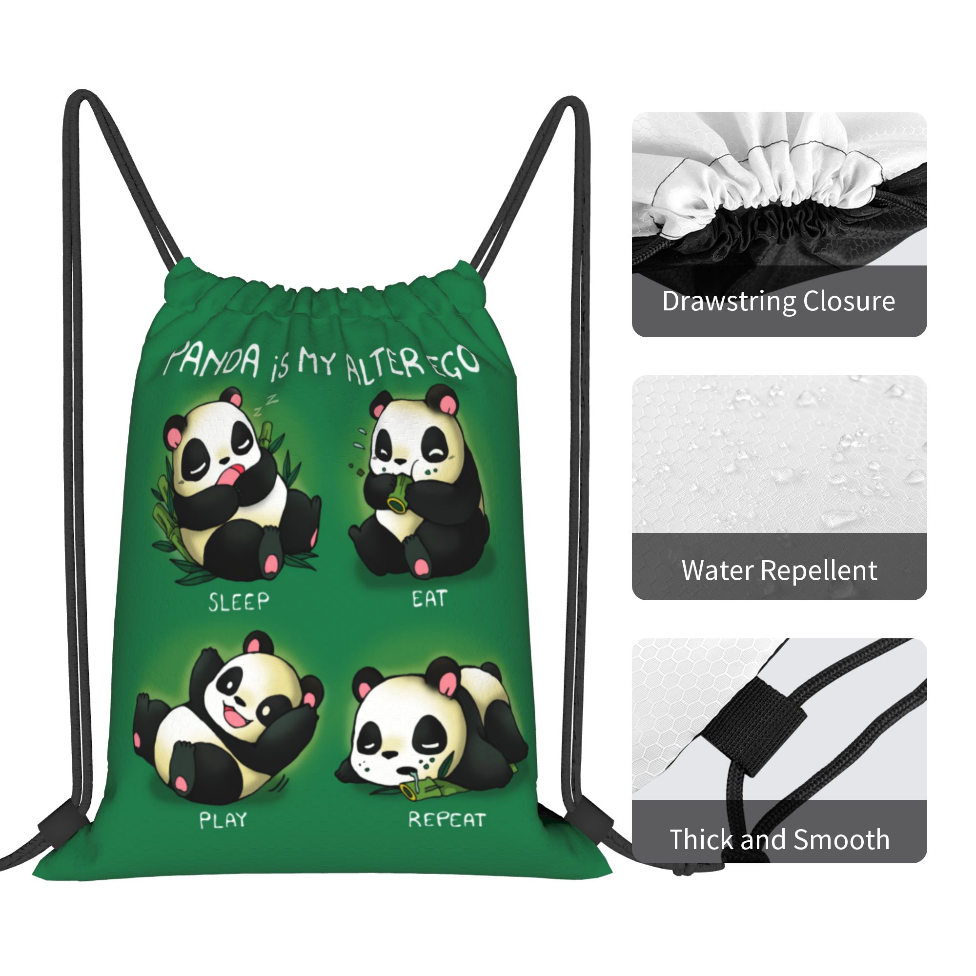 Custom Panda Alter ego Drawstr - Women'S Bags Ego 评论和价格