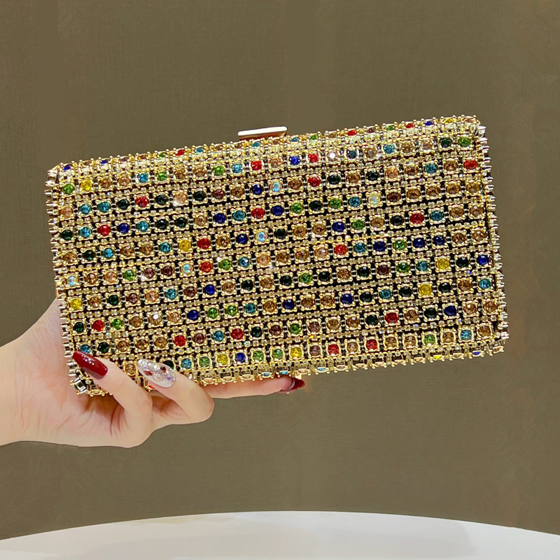 2026 Luxury Fashion Full Rhine - Clutch Bag Evening 评论和价格