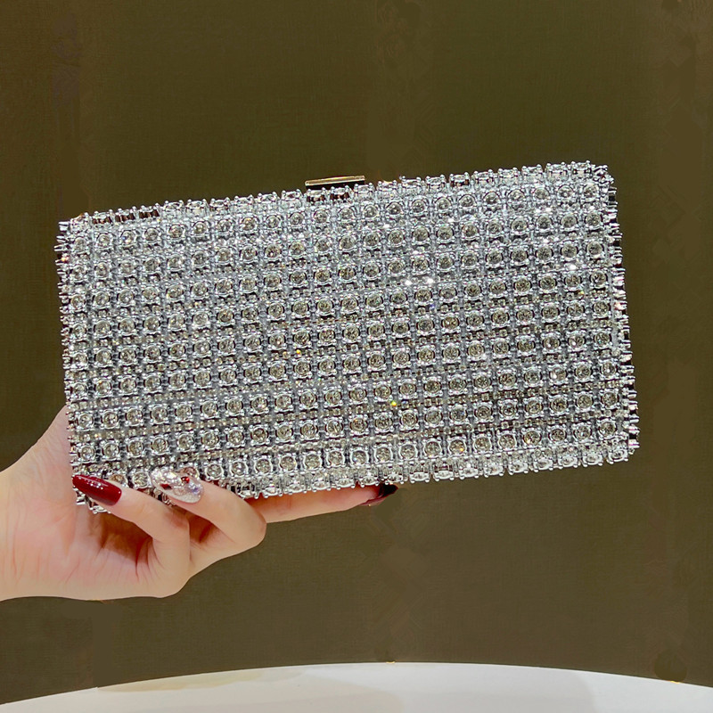 2026 Luxury Fashion Full Rhine - Clutch Bag Evening 评论和价格
