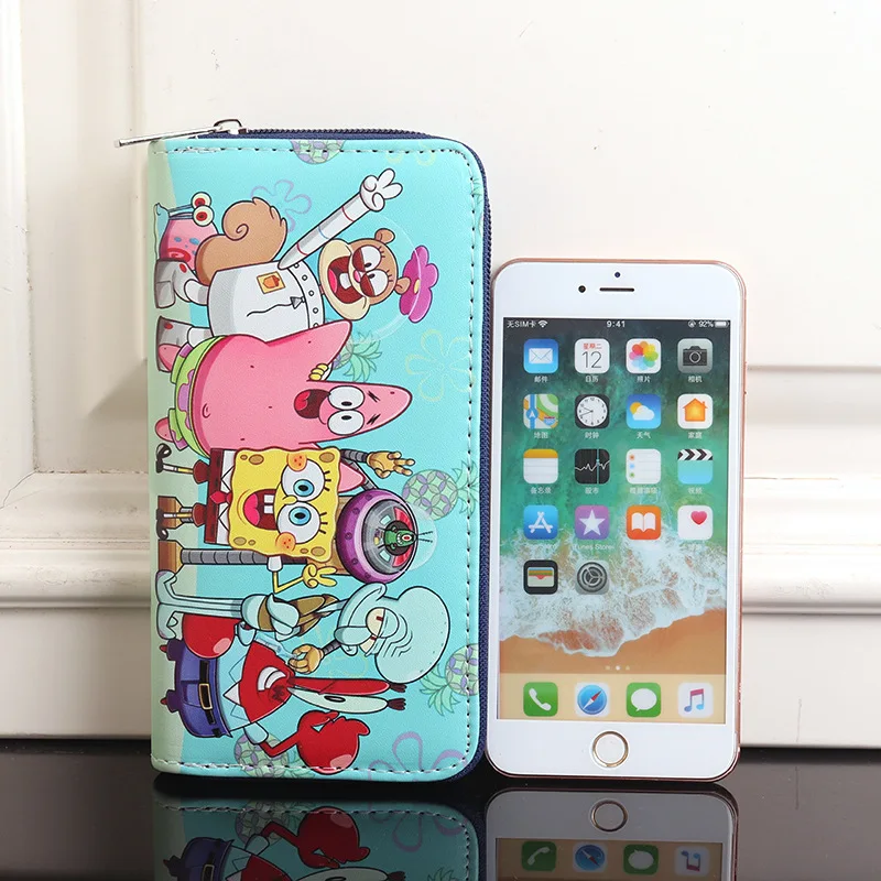 New SpongeBob SquarePants Long - Women Bags And Purses 评论和价格