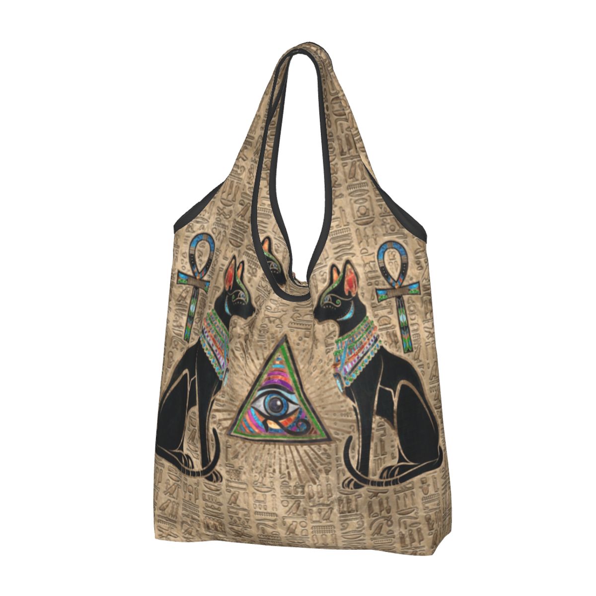 Custom Reusable Egyptian Cats  - Women Bags Egypt 评论和价格