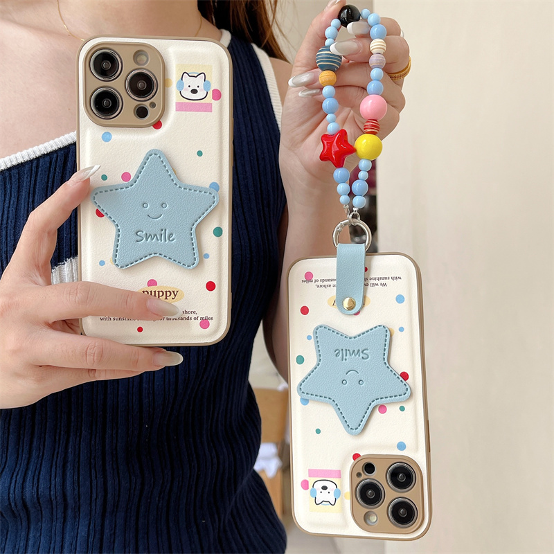 Color Polka Dot Cute Star Phon - Phone Bag Crossbody 评论和价格