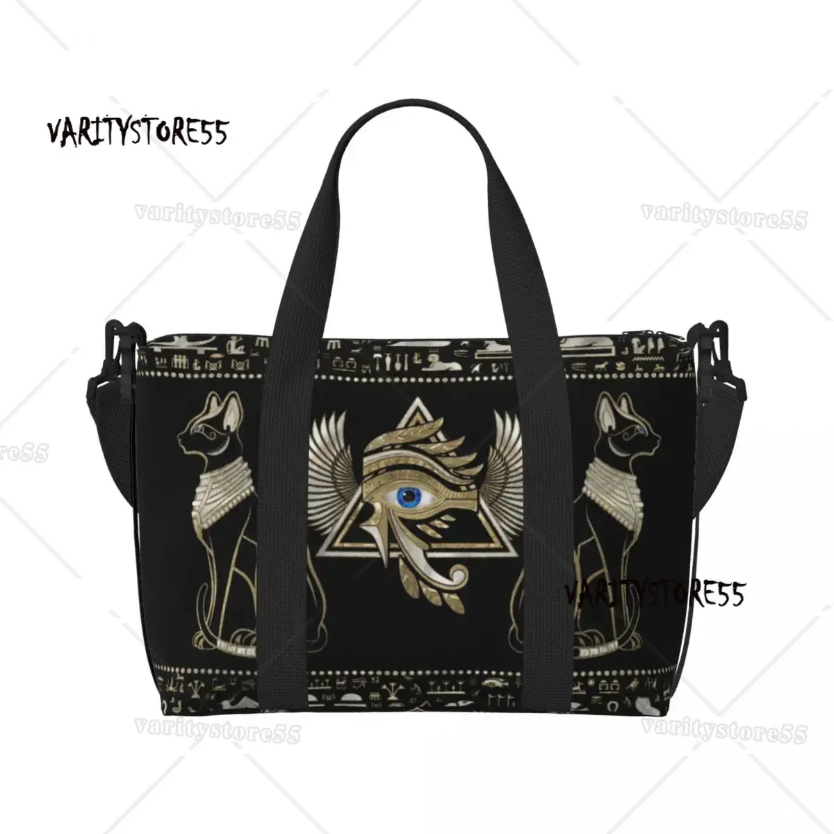 Custom Egyptian Cats And Eye O - Women Bags Egypt 评论和价格