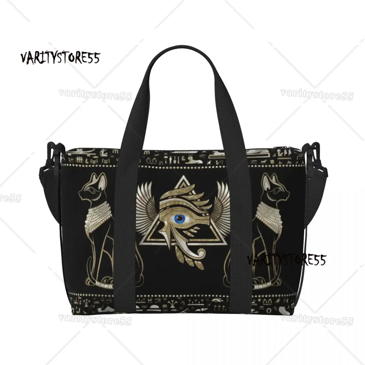 Custom Egyptian Cats And Eye O - Women Bags Egypt 评论和价格