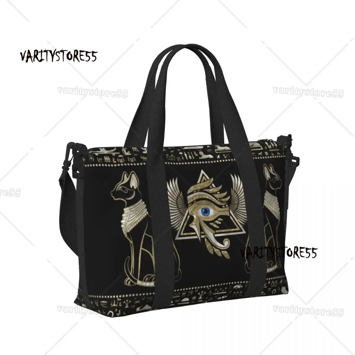 Custom Egyptian Cats And Eye O - Women Bags Egypt 评论和价格