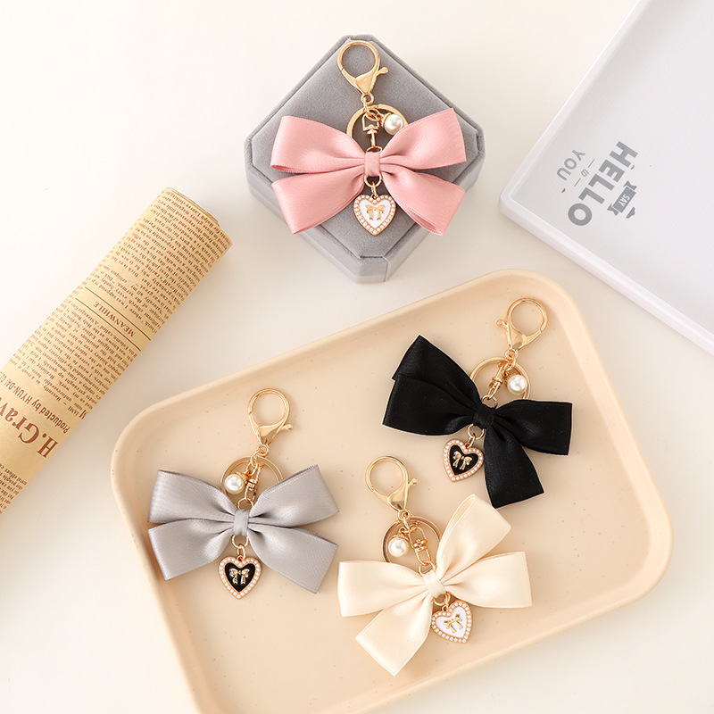 Fabric Ribbon Bow Pendant Styl - Women Bags Ysl 评论和价格