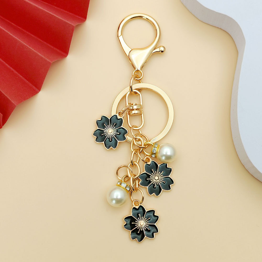 Pearl Keychain Charm Cute Chic - Women Bags Ysl 评论和价格
