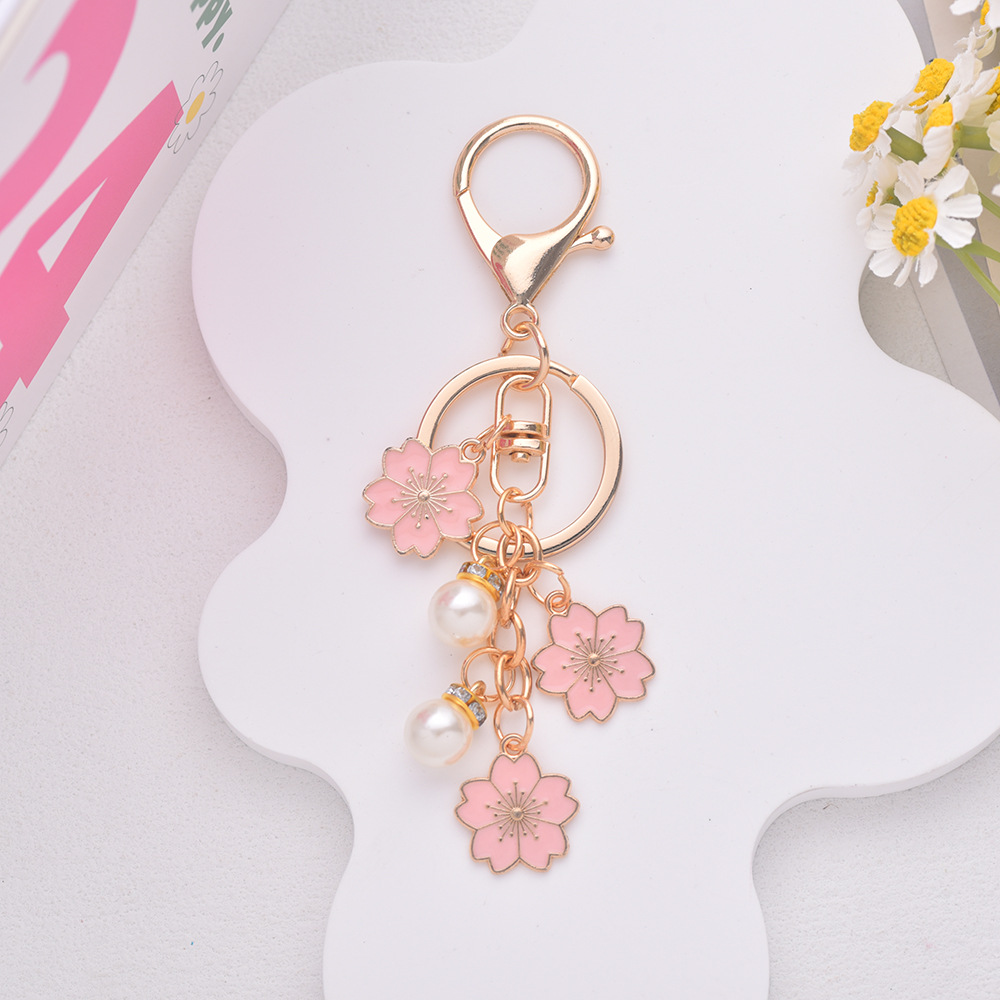 Pearl Keychain Charm Cute Chic - Women Bags Ysl 评论和价格